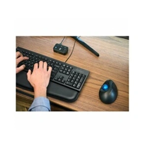 Kensington KB100 EQ - Clavier - full size - USB - QWERTY - Espagnol - noir