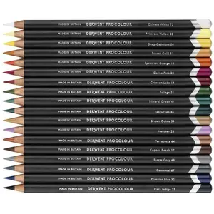 Derwent Crayon De Couleur Procolour Métallique 24 Unités