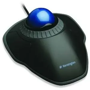 Comparateur de prix : Kensington Boule de commande avec anneau de défilement Noir et bleu TU