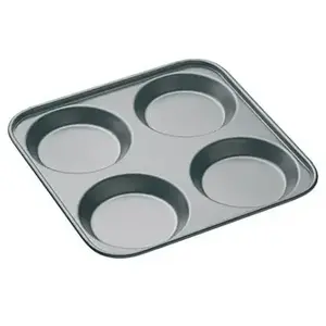 MasterClass MASTER CLASS PLAQUE A YORKSHIRE PUDDING ANTI-ADHESIF 4 MOULES
