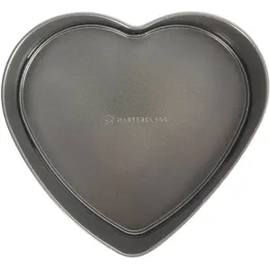 Comparateur de prix : MasterClass Cake Tin, Moule En Forme De Coeur 22,5 cm Avec Base Libre,...