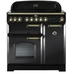 Piano de cuisson induction FALCON CLASSIC DELUXE 90 CHARBON Mat satiné pas cher