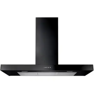 Rangemaster Hotte décorative murale FALCON UHDF100BL/ pas cher