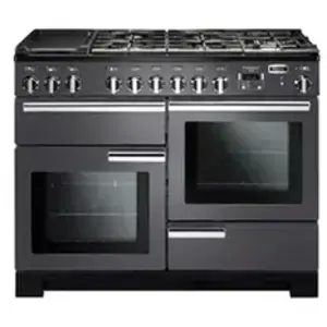 Piano de cuisson mixte FALCON PRODELUX110 MIXT GRIS/CHROME pas cher