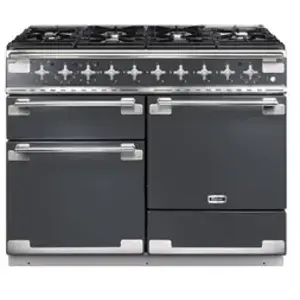 Comparateur de prix : Cuisinière FALCON ELISE 110 Mixte Ardoise/Nickel brossé- ELS110DFSL/-EU