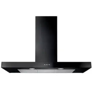 Rangemaster Hotte décoration FALCON UNBHDS100BL/ 100cm Noir
