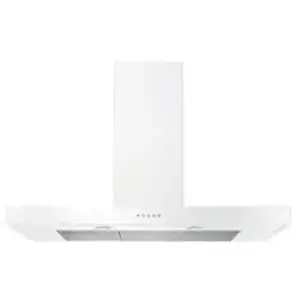 Hotte décorative FALCON UNBHDS100WH/ 100cm Blanc pas cher