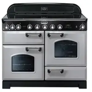Piano de cuisson induction FALCON Classic deluxe 110 gris perle chrome pas cher