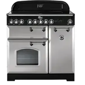 Piano de cuisson induction FALCON DELUX90 INDUC GRIS CHROME pas cher