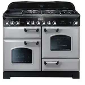 Cuisinière FALCON Classic Deluxe 110 Gris perle/Chrome - CDL110DFRP/C-EU pas cher