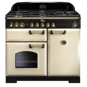 Piano de cuisson gaz FALCON CLASSIC DELUXE 100 CREME LAITON pas cher