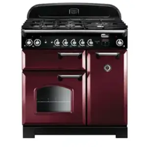 Piano de cuisson gaz FALCON CLASSIC90 ROUGE AIRELLE CHRM pas cher