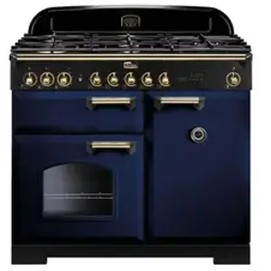 Piano de cuisson gaz FALCON CLASSIC DELUXE 100 BLEU ROI LAITON pas cher