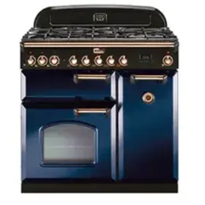 Piano de cuisson gaz FALCON CLASSIC DELUXE 90 BLEU ROI LAITON pas cher