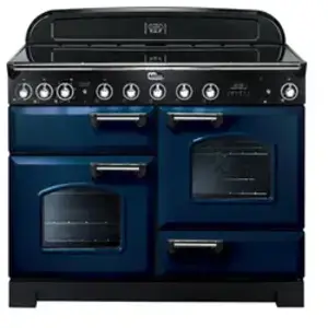 Piano de cuisson induction FALCON CLASSIC DELUXE 110 BLEU ROI CHROME pas cher