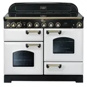 Piano de cuisson induction FALCON CLASSIC DELUXE 110 BLANC LAITON pas cher