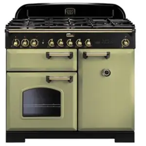 Piano de cuisson gaz FALCON CLASSIC DELUXE 100 VERT OLIVE LAITONVendu pardarty