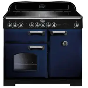 Piano de cuisson induction FALCON CLASSIC DELUXE 100 BLEU ROI CHROME pas cher