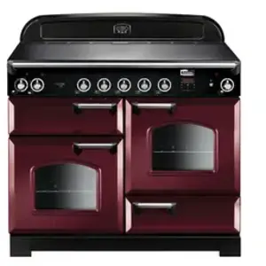 Cuisinière FALCON Classic 110 Induction Rouge /Chrome CLAS110EICY/C-EU pas cher