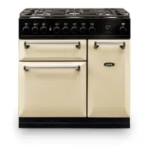 Comparateur de prix : Piano de cuisson AGA MASTERCHEF DELUXE 90 Mixte Crème - MDX90DFCRM-EU