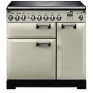 Piano de cuisson induction FALCON LECKFORD DELUXE TAB IND 90 CM IVOIRE pas cher
