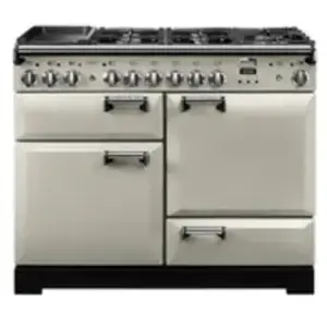 Piano de cuisson mixte FALCON LECKFORD DELUXE TAB GAZ 110 CM IVOIRE pas cher