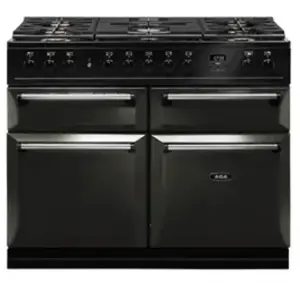 Piano de cuisson gaz AGA MASTERCHEF DELUXE 110 MIXTE ANTHRACITE pas cher