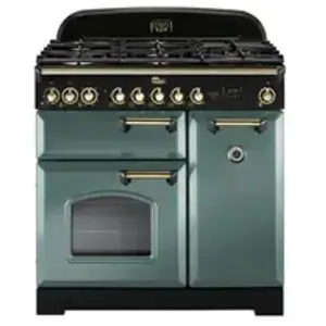 Piano de cuisson gaz FALCON CLASSIC DELUXE 90 VERT MINERAL MAT pas cher