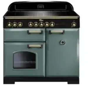 Piano de cuisson induction FALCON CLASSIC DELUXE 100 VERT MINERAL MAT pas cher