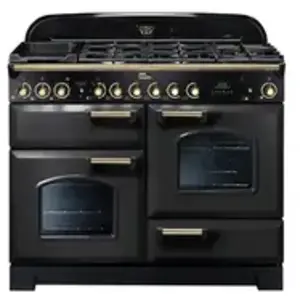 Piano de cuisson mixte FALCON CLASSIC DELUXE 110 CHARBON Mat satiné pas cher