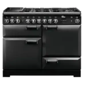 Piano de cuisson mixte FALCON LECKFORD DELUXE TAB GAZ 110 CM CHARBON M pas cher