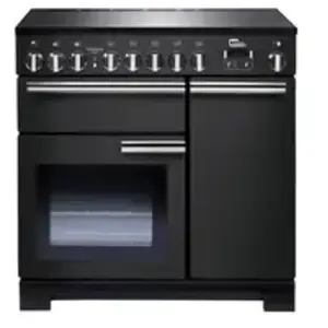 Piano de cuisson induction FALCON PROFESSIONAL DELUXE 90 CHARBON Mat pas cher
