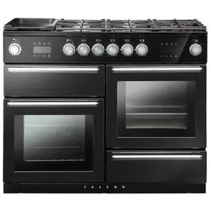 Piano de cuisson induction FALCON NEXUS STEAM 110 CHARBON Mat satiné pas cher