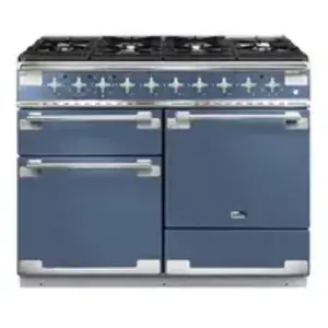 Comparateur de prix : Piano de cuisson gaz FALCON ELISE 110 ROCHE BLEUE NICKEL BROSSÉ