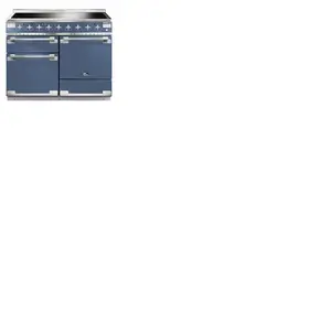Piano de cuisson induction FALCON ELISE 110 ROCHE BLEUE  NICKEL BROSSÉ pas cher