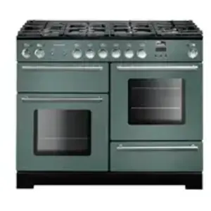 Piano de cuisson gaz FALCON INFUSION 110 VERT MINERAL MAT CHROME pas cher