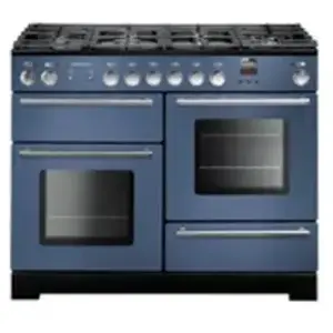 Piano de cuisson gaz FALCON INFUSION 110 ROCHE BLEUE CHROME pas cher