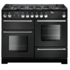 Piano de cuisson gaz FALCON INFUSION 110 CHARBON MAT SATINE CHROME pas cher