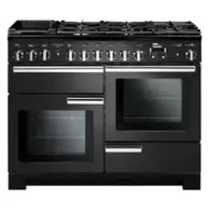 Comparateur de prix : Piano de cuisson mixte FALCON PROFESSIONAL DELUXE 110 CHARBON Mat