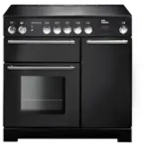 FALCON Piano de cuisson 90 cm induction Infusion noir - INF90EICB/-EU pas cher
