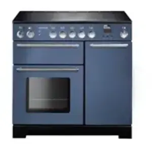 Piano de cuisson induction FALCON INFUSION 90 ROCHE BLEUE CHROME pas cher