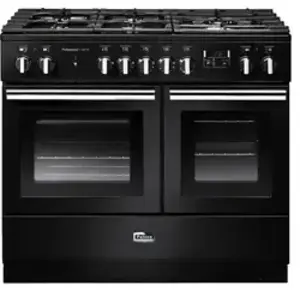 Comparateur de prix : Piano de cuisson gaz FALCON PROFESSIONAL+ FX 100 NOIR BRILLANT