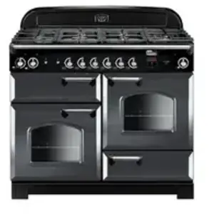Piano de cuisson gaz FALCON CLASSIC 110 ARDOISE CHROME pas cher