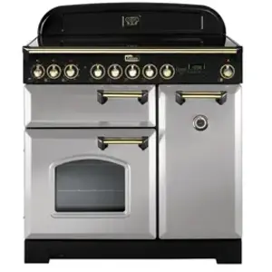 Piano de cuisson induction FALCON CLASSIC DELUXE 90 ARDOISE LAITON pas cher