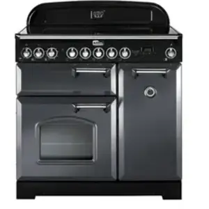 Piano de cuisson induction FALCON CLASSIC DELUXE 90 ARDOISE CHROME pas cher