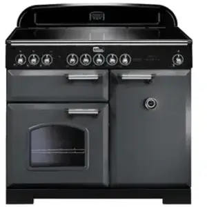 Piano de cuisson induction FALCON CLASSIC DELUXE 100 ARDOISE CHROME pas cher