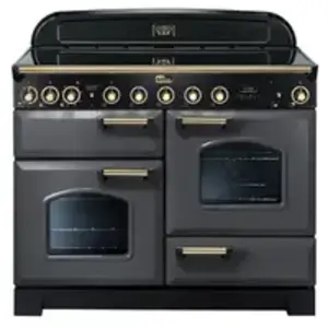 Piano de cuisson induction FALCON CLASSIC DELUXE 110 ARDOISE LAITON pas cher