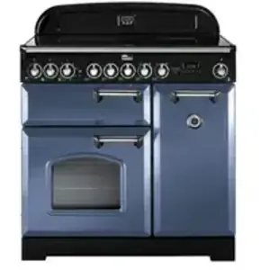Piano Vitroceramique Falcon Cdl90ecsb/c-eu Roche Bleue Chrome pas cher