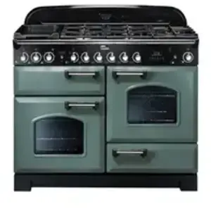 Piano de cuisson mixte FALCON CLASSIC DELUXE 110 VERT MINERAL MAT pas cher