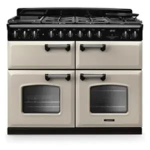 Comparateur de prix : Piano de cuisson mixte FALCON NGC TAB MIX 110 CM CREME PASTEL CHROME